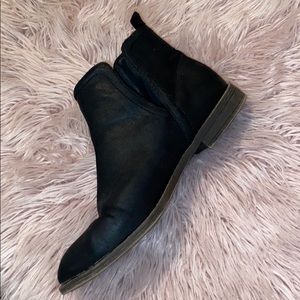 Size 10 Suede Booties low heel